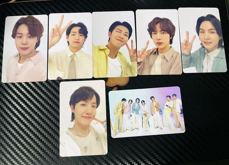BTS Photocards