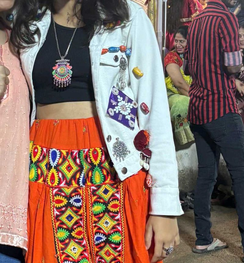 Navratri Jacket full embroidery work