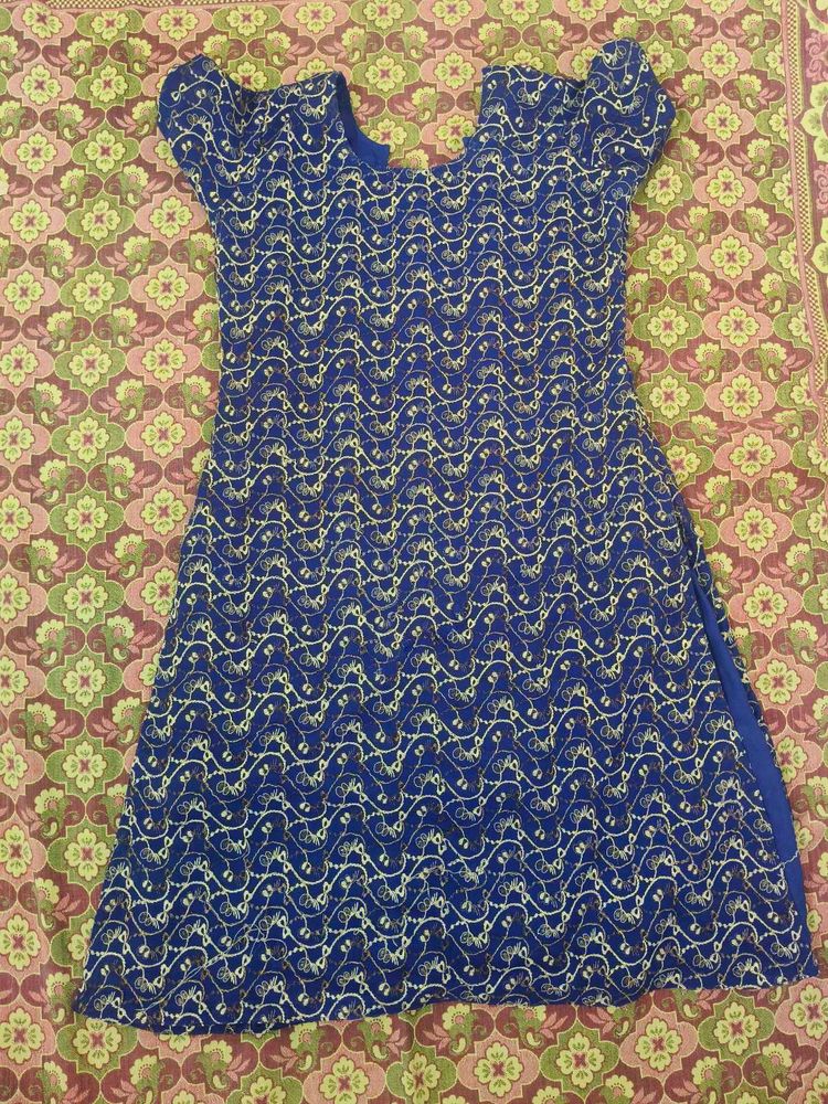 Stylish Blue Kurta