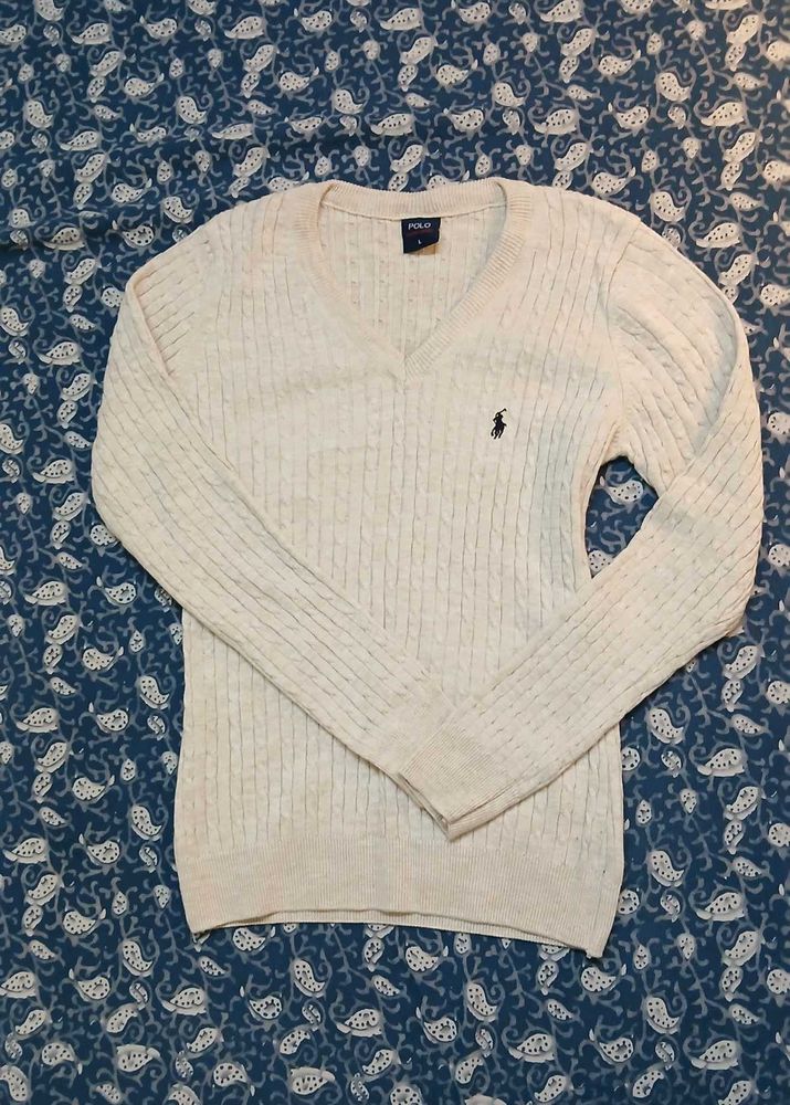 Ralph Lauren *DUPE* v-neck sweater
