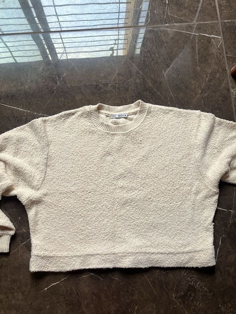 Cozy Cream Knit Sweater