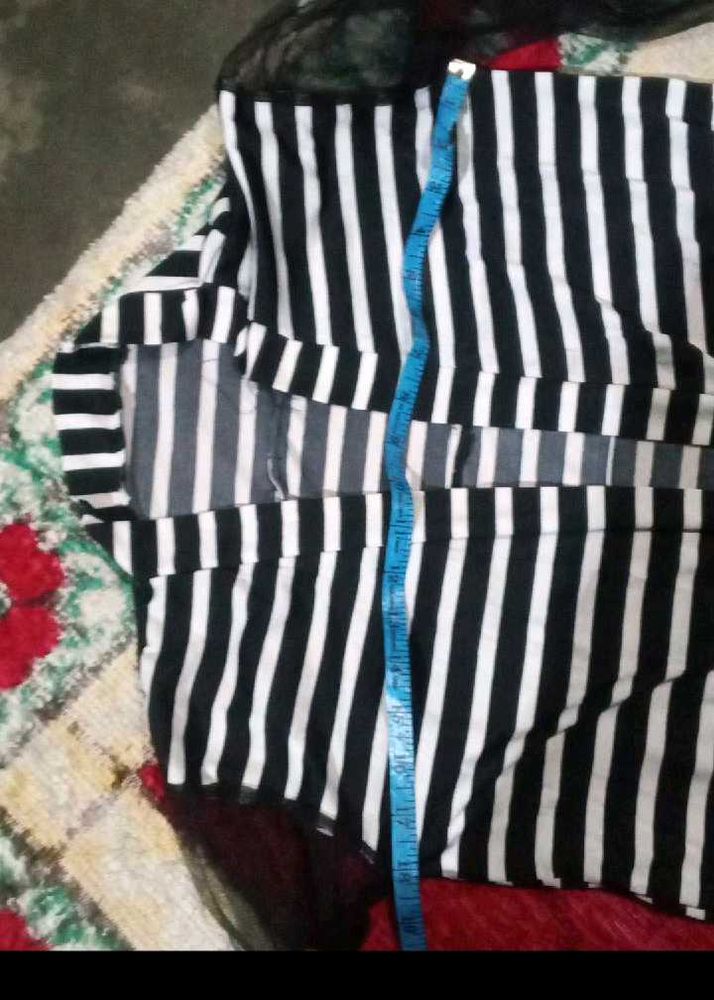 Striped Shrug