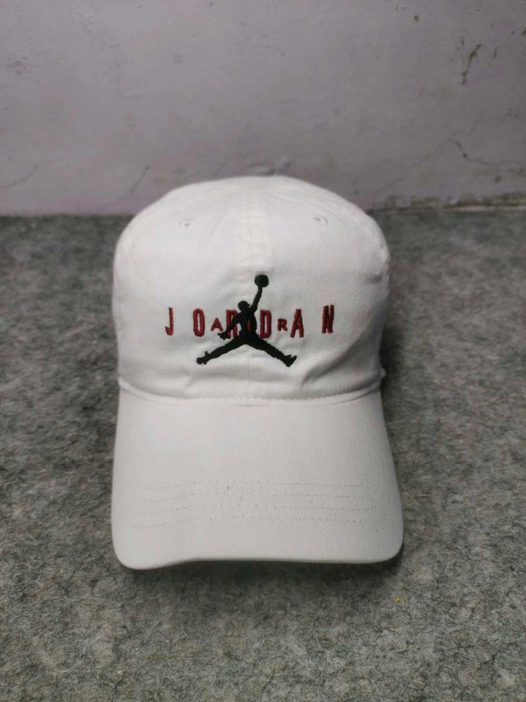 White Jordan Youth Cap