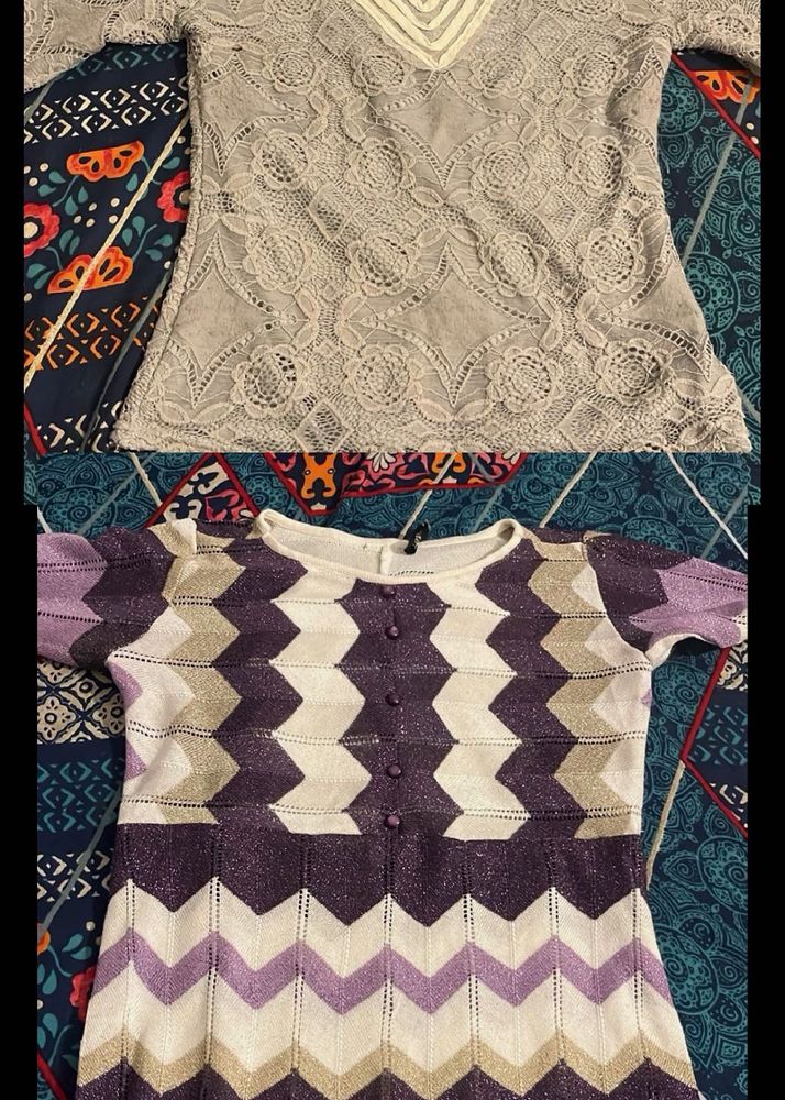 Elegant Lace  combo Top