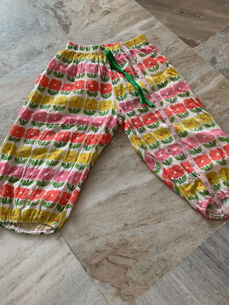 Colorful Floral Palazzo Pants