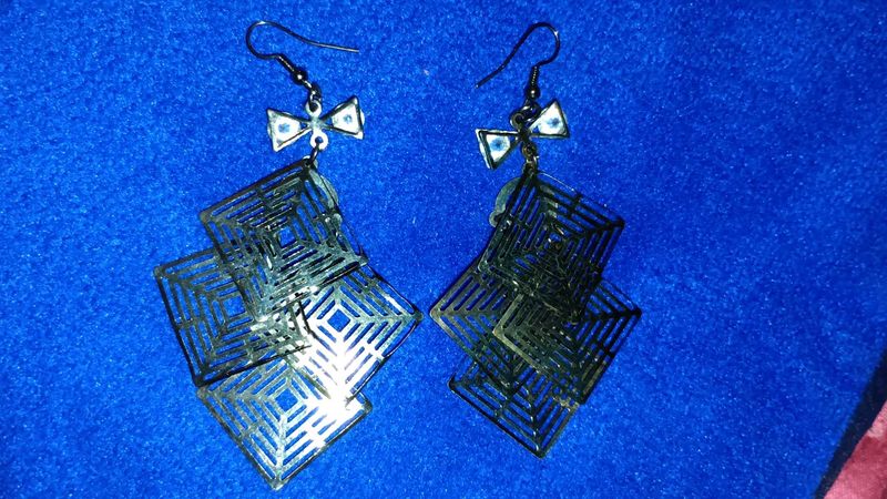 Geometric Statement Earrings
