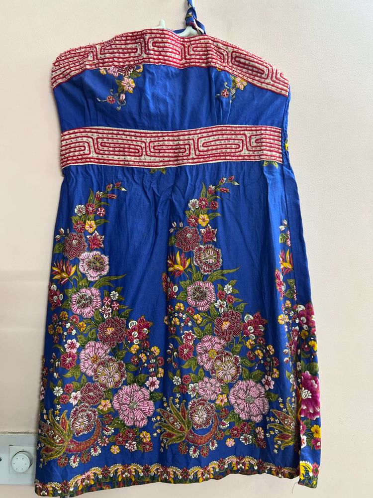 vintage bohemian beadwork dress