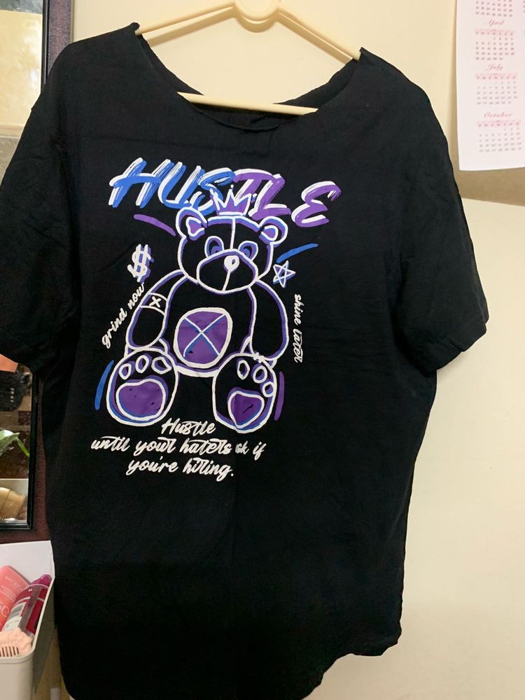 Graphic Print Oversized T-Shirt