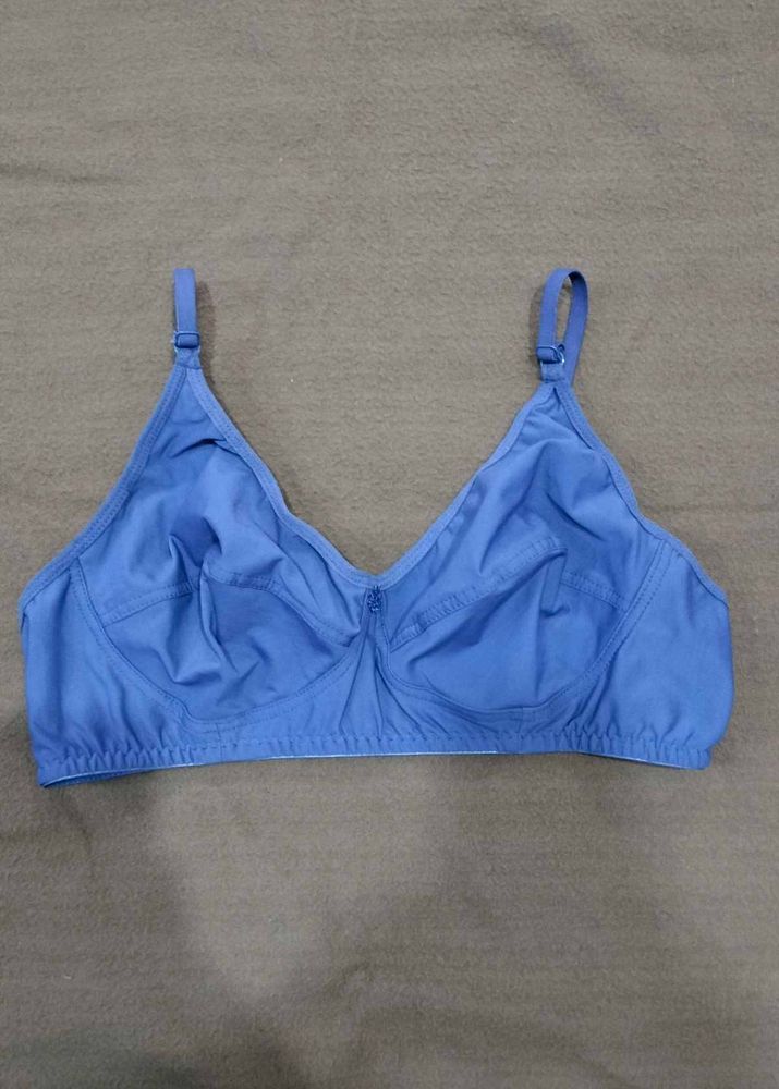 Comfortable Blue Bra