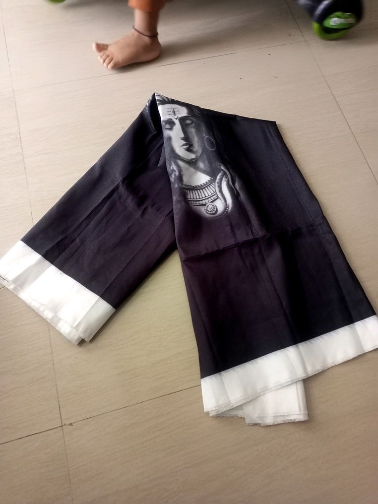 Mahadev Print Shirt Febric