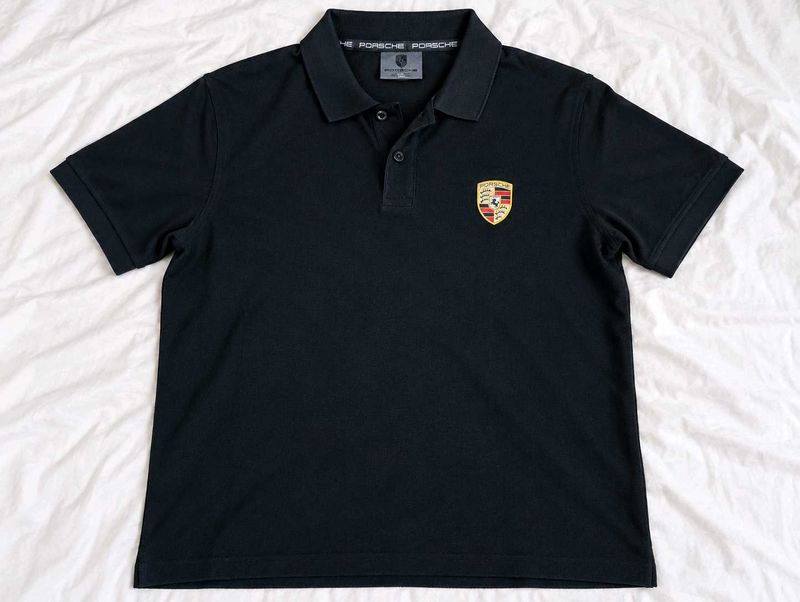 Porsche Black Polo Shirt