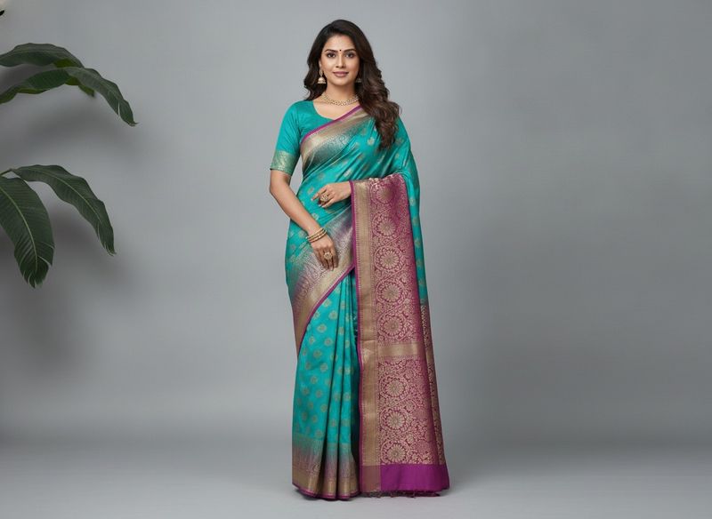 Buy 1 Get one Silk Saree Free
