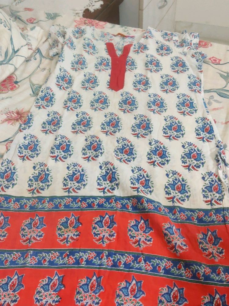 Pure Soft Cotton Daily Wear Kurti
