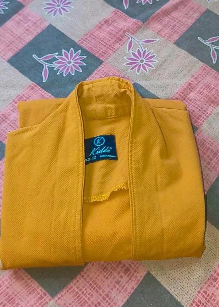 Kiddos Yellow overcoat