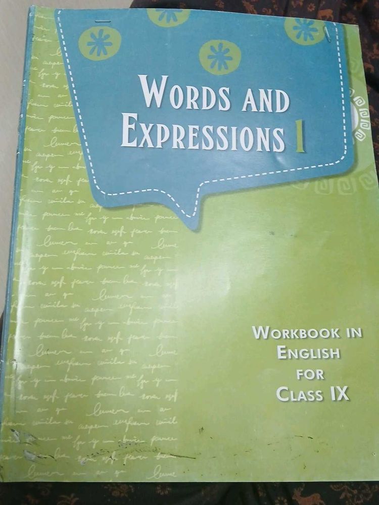 Words and Expressions 1 Workbook - Class IX