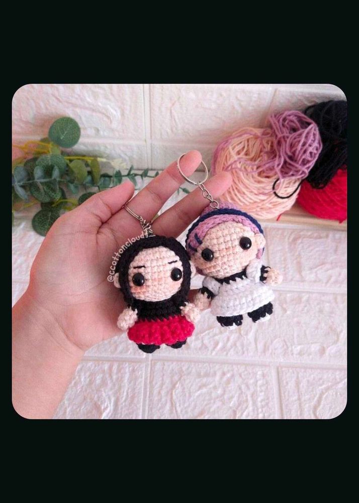 Handmade Keychains - Set of 2