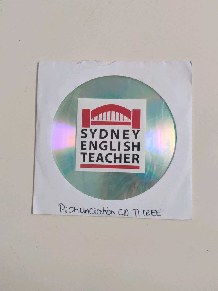 Sydney English Teacher Pronunciation CD 3 parts