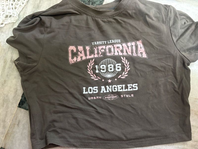 Graphic Print T-Shirt - California Style