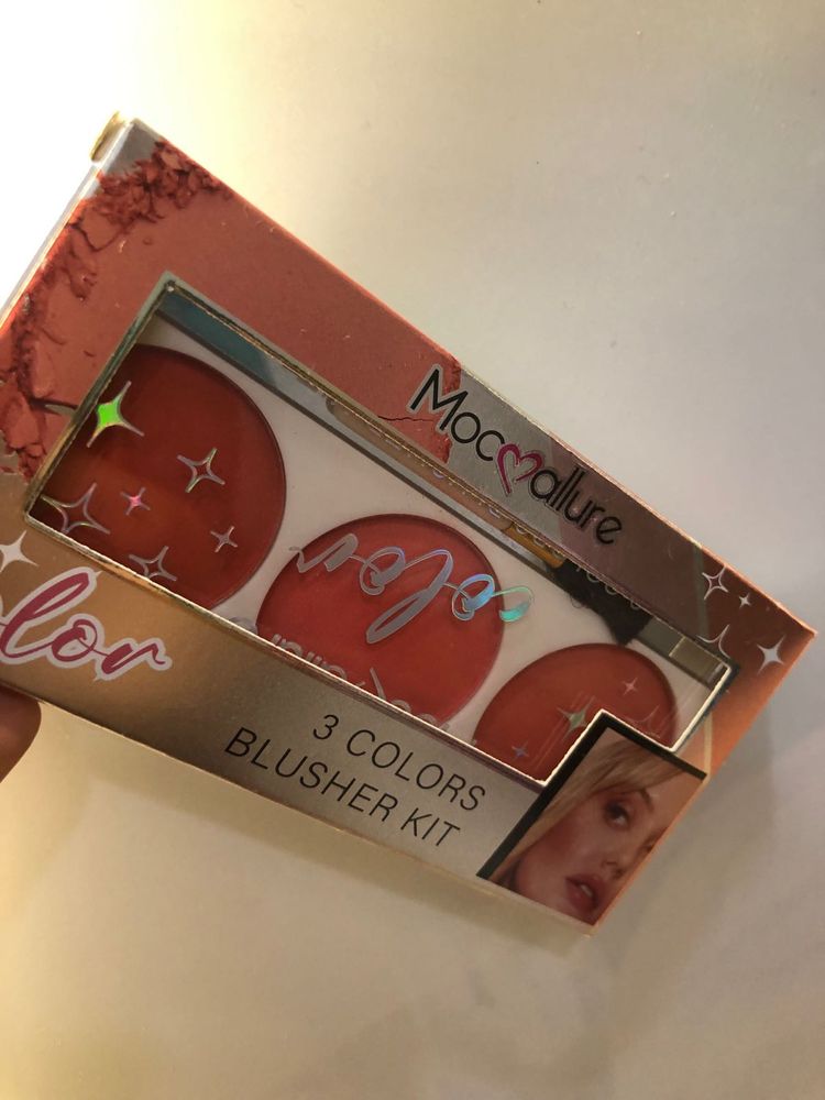 Moc‪allure‬ 3 Colors Blusher Kit