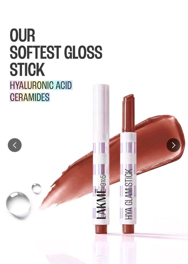 Lakme Hya Glam Plump + Shine Clickstick