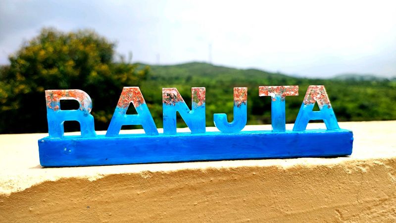 Custom Name Showpiece - RANJITA