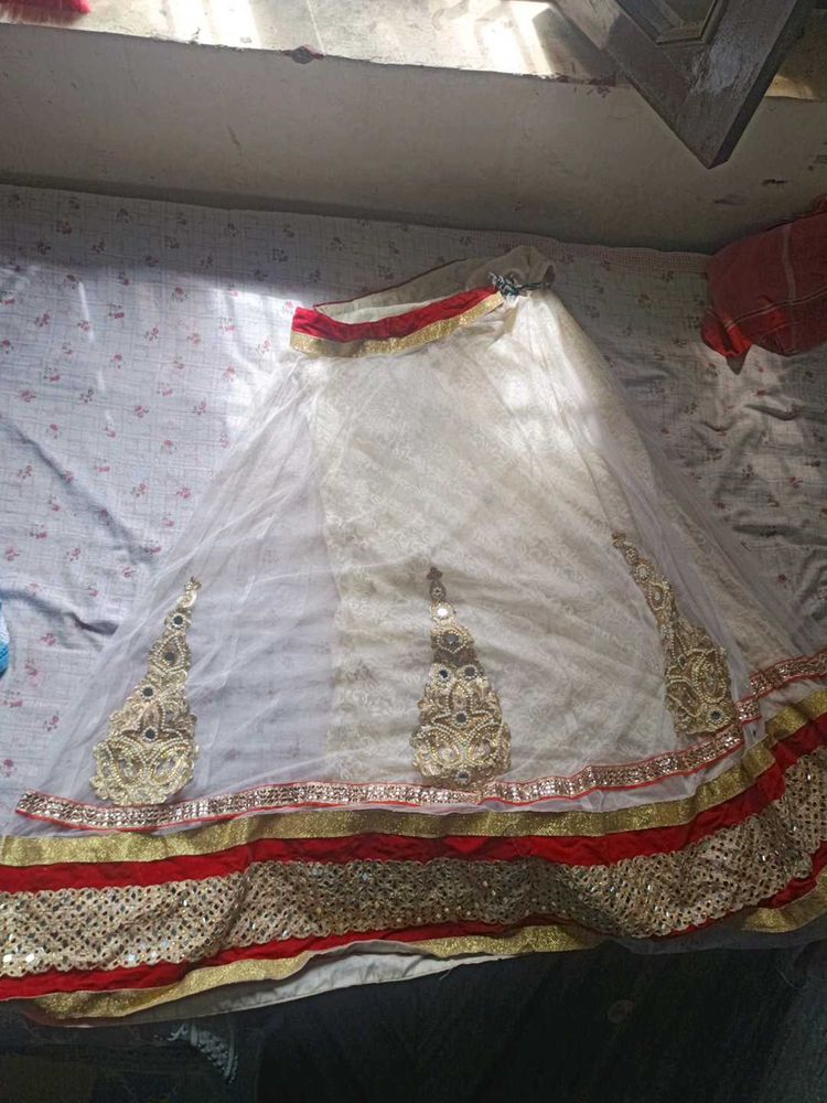Elegant White  Lehenga