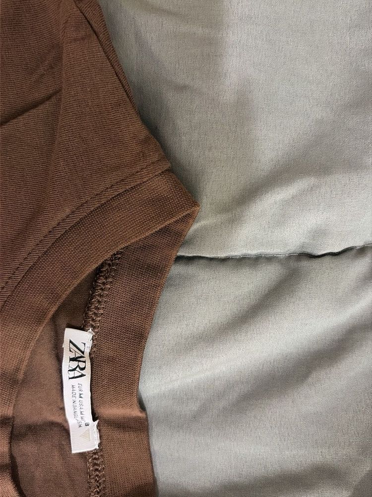 ZARA Brown T-Shirt