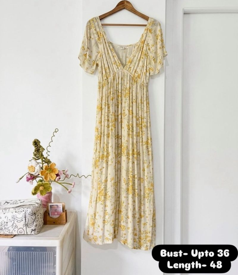 Flowy Floral Maxi Dress