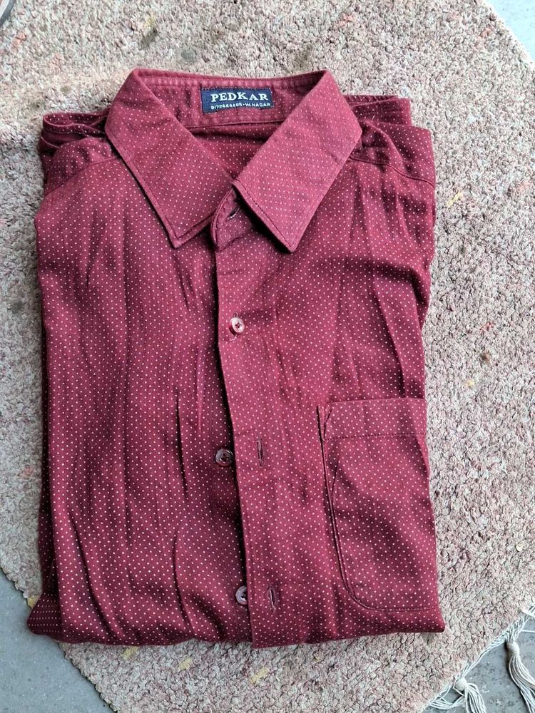 Red Dotted Shirt