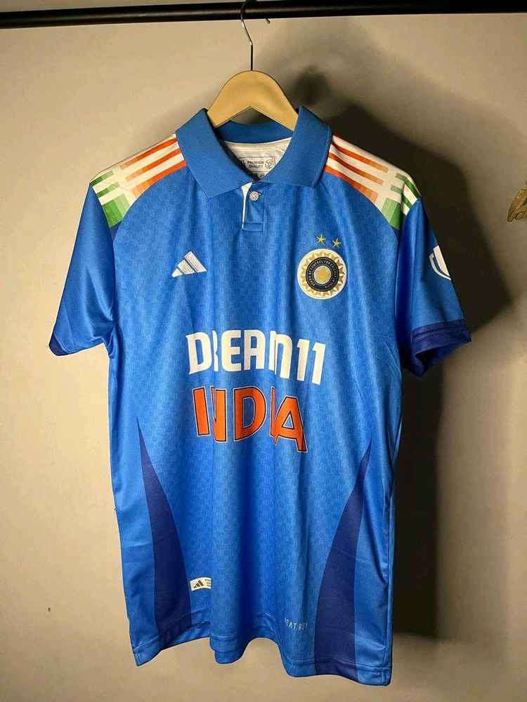 India Men's Blue Cricket Jersey