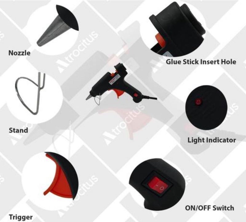 Hot Glue Gun with Accessories
