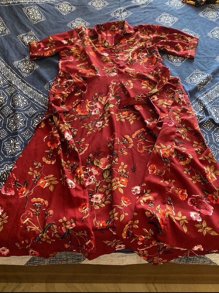 Bollyclues Women's Floral Maxi Dress