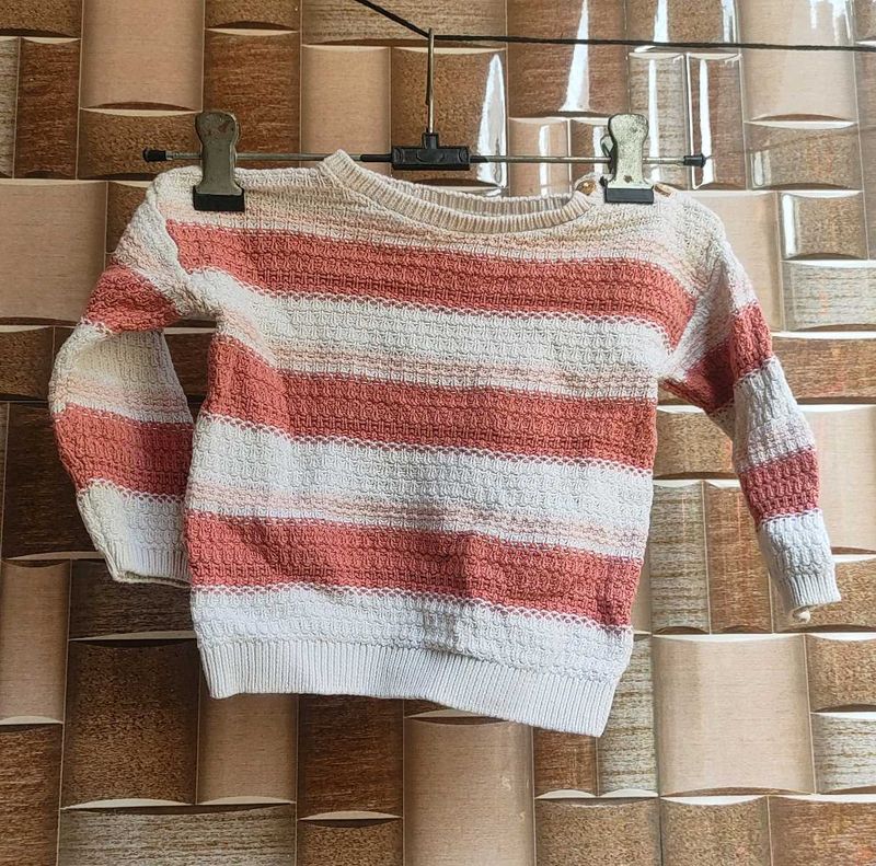Striped Knit Sweater