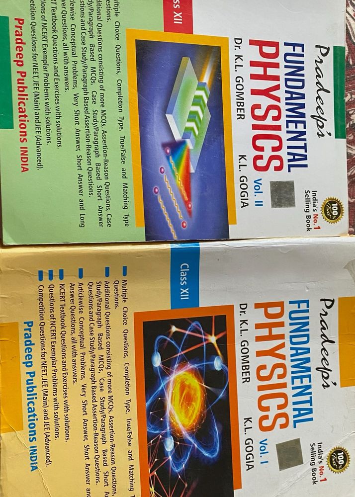 Pradeep's Fundamental Physics Vol I &amp; II