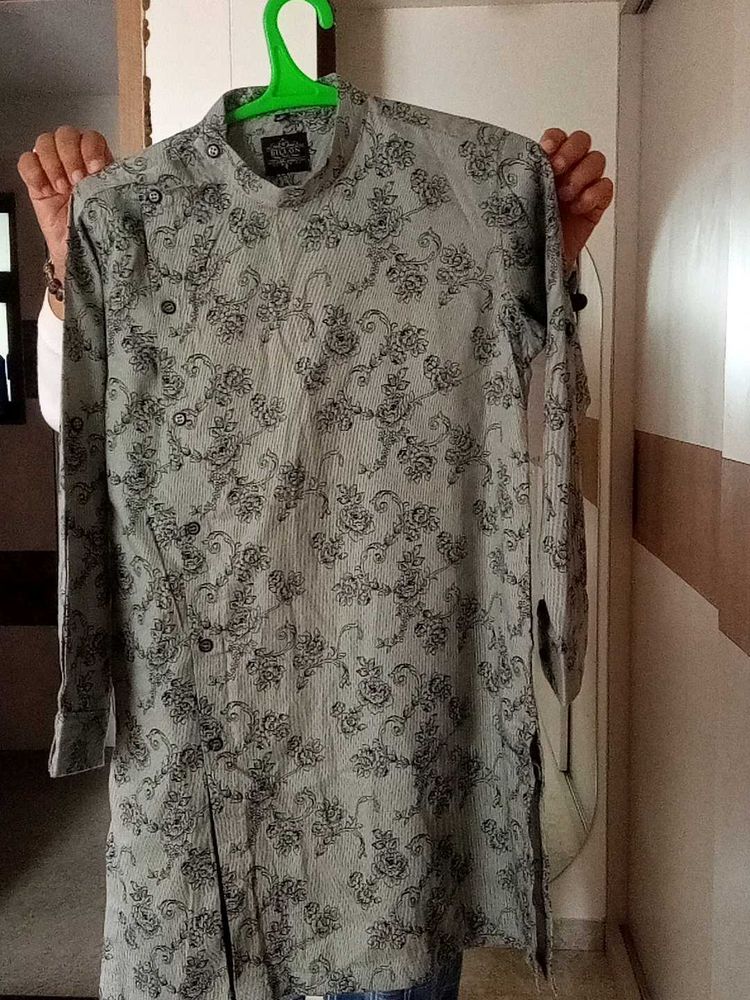 Floral Print Kurta