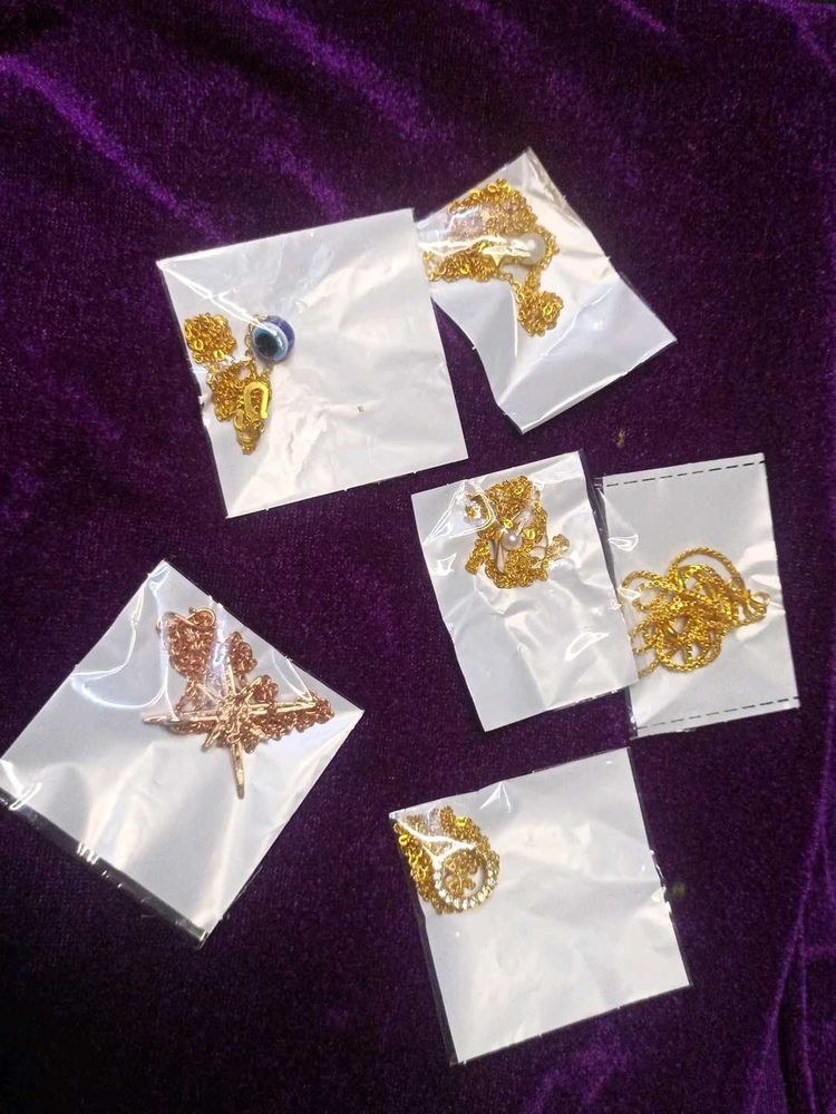 Assorted Gold-Tone Necklaces (24 hours only)