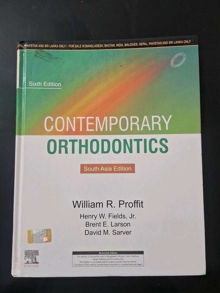 Contemporary Orthodontics - Sixth Edition