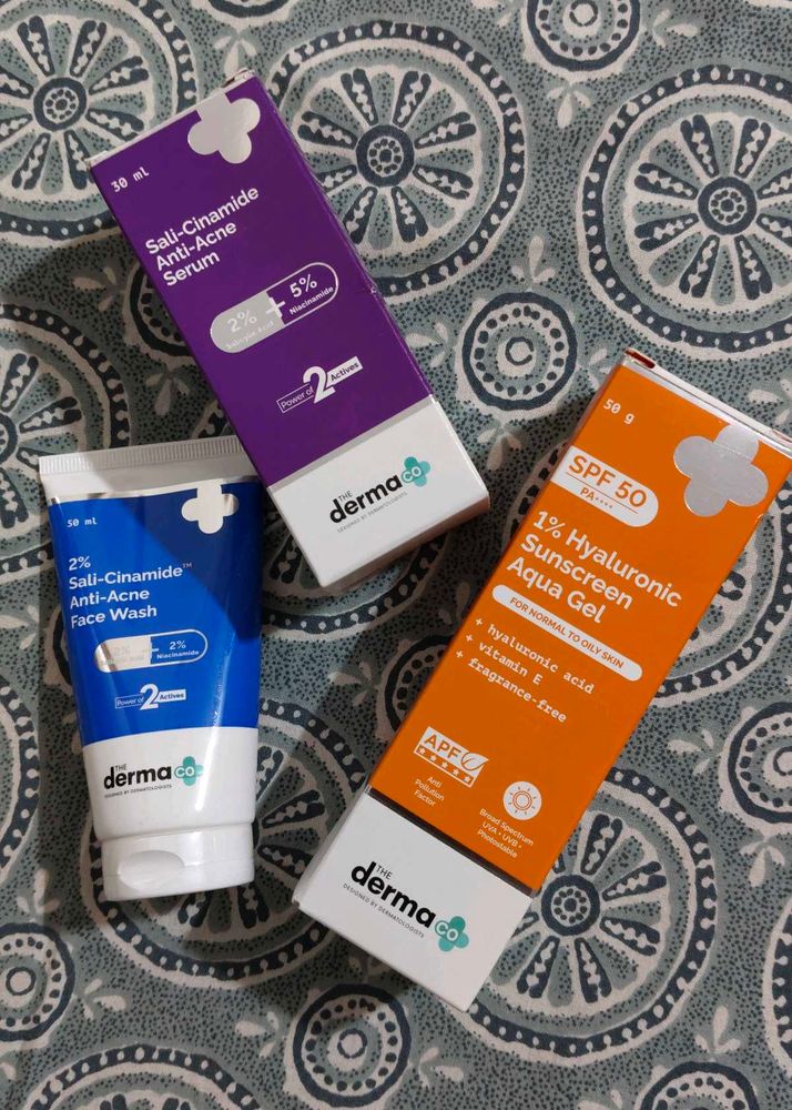 The Derma Co. Anti-Acne Skincare Set