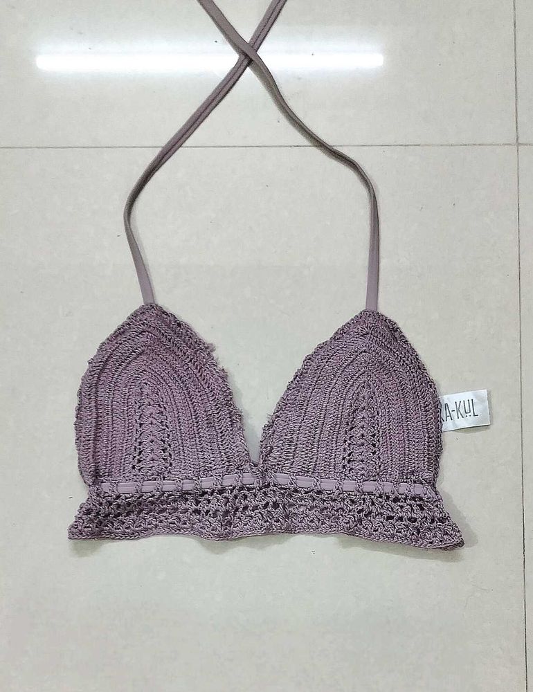 Crocheted Bikini Top