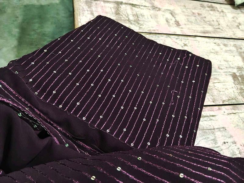 Embellished unstitched suits