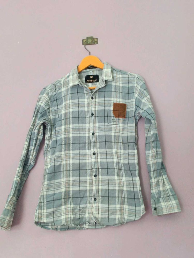 Men's Checkered Casual Shirt