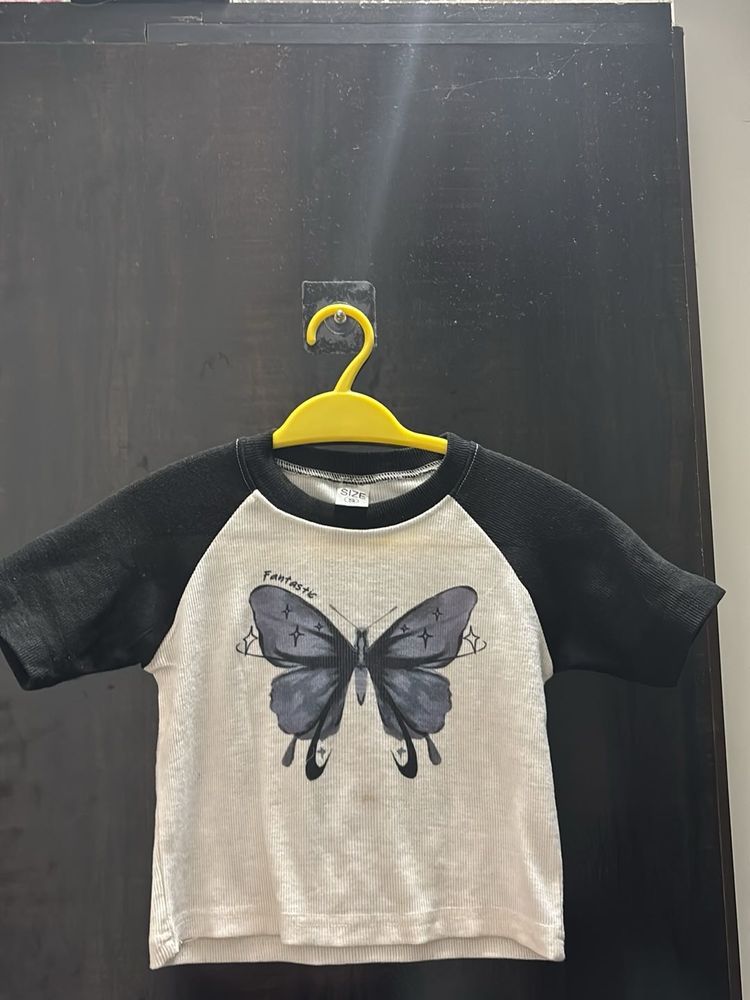 Cute Butterfly Graphic Tee