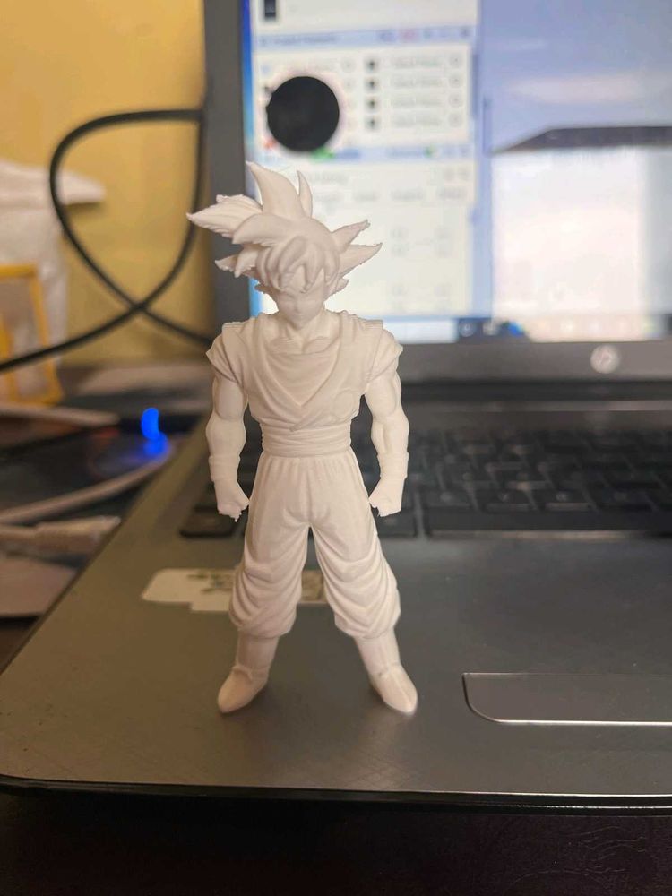 3d printed goku white