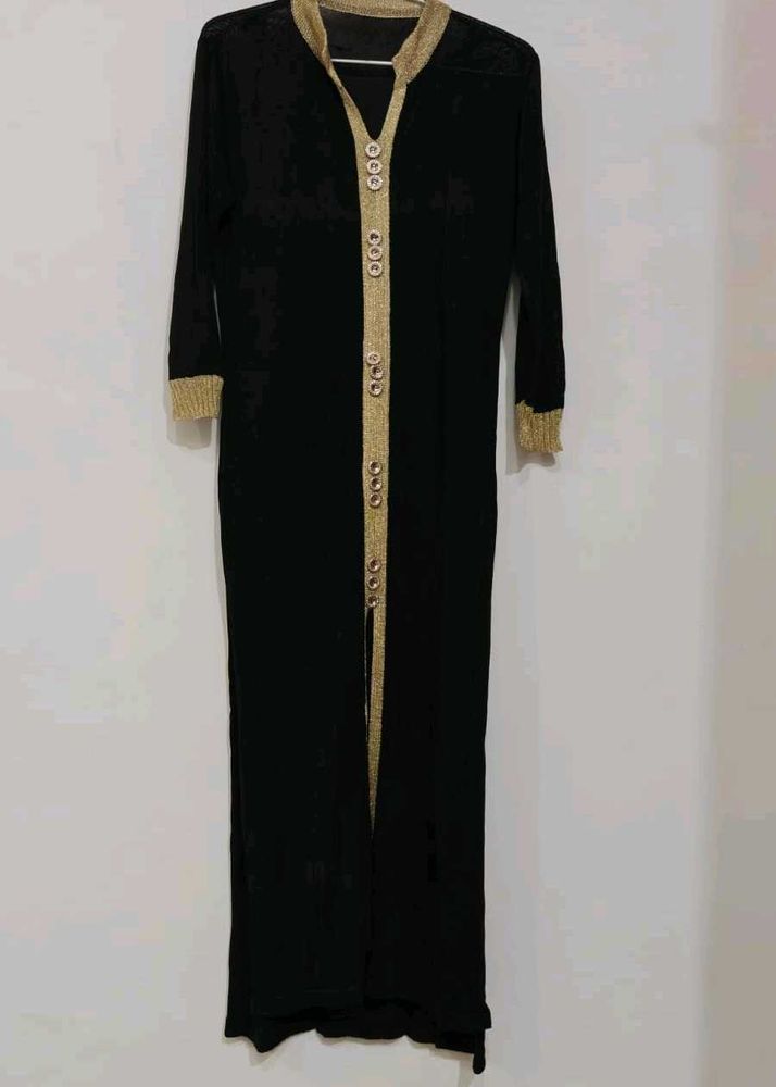 Elegant Black Palazzo Suit Set