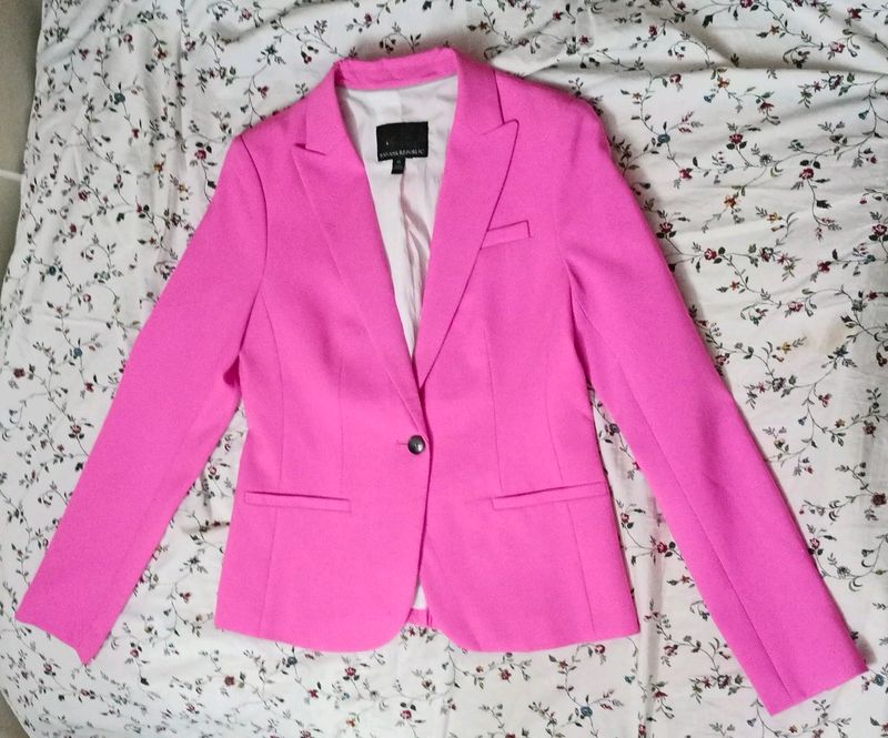 Pink Blazer Never Worn Banana Republic From Abroad