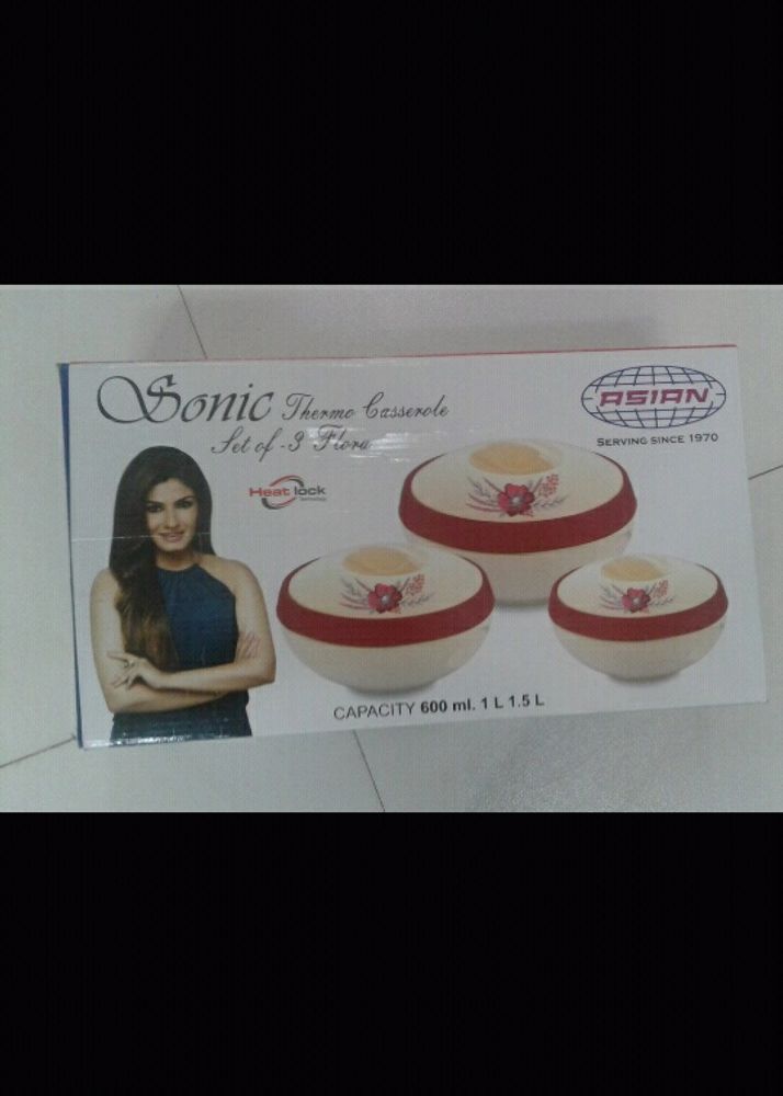 Asian 3pcs Thermo Casserole