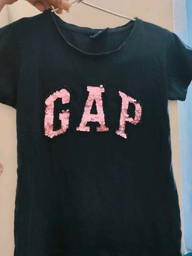 GAP Sequin Logo T-Shirt