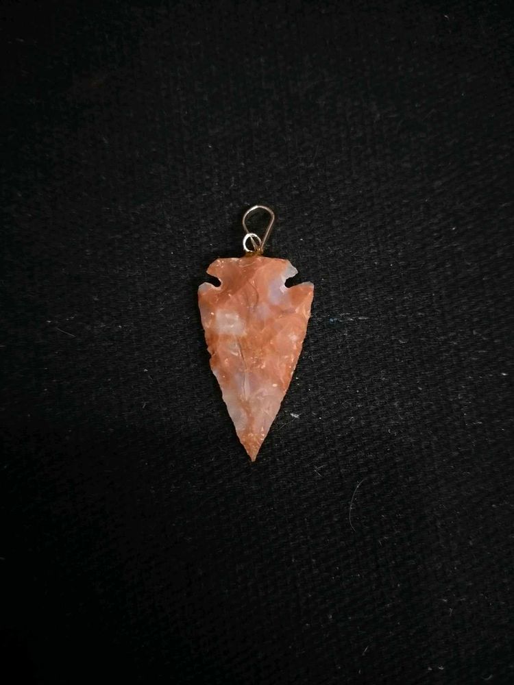 Arrow Head Natural Semi Precious Stone Pendent