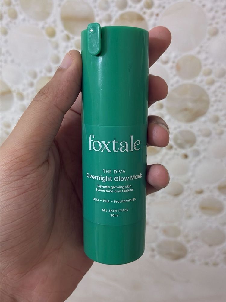 foxtale overnight glow mask