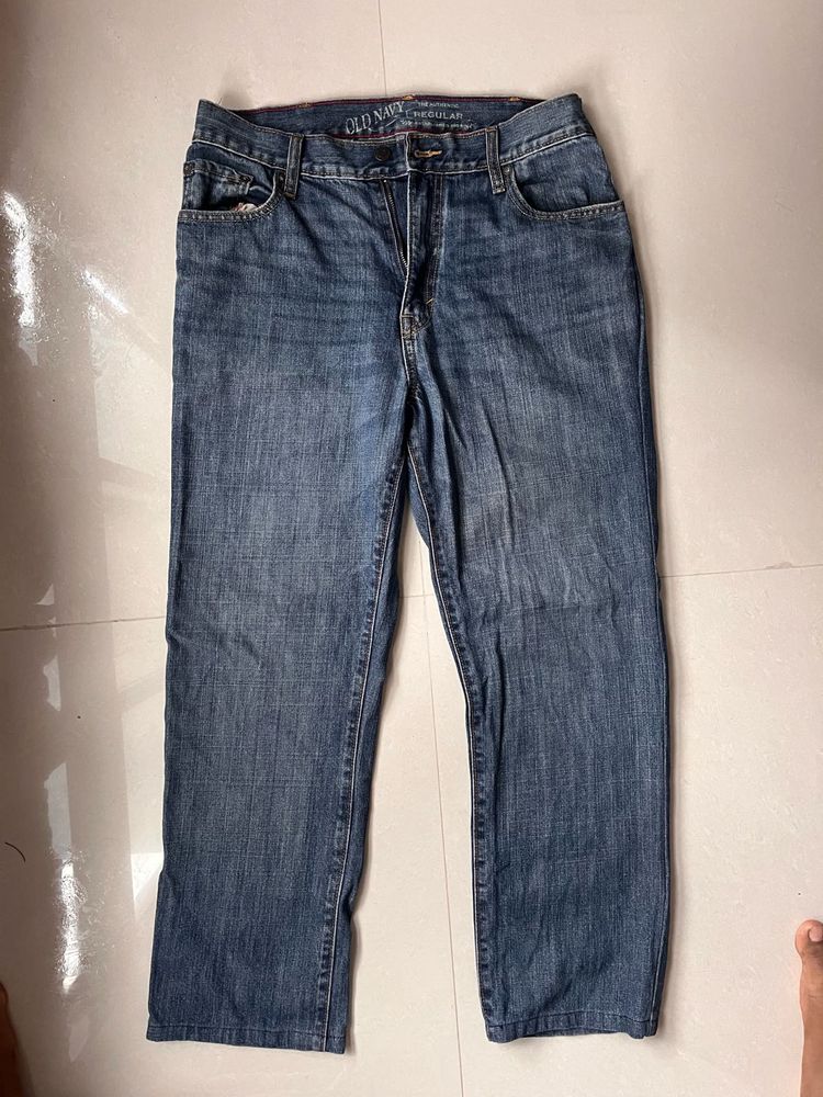 Old Navy Men's Blue Denim Jeans